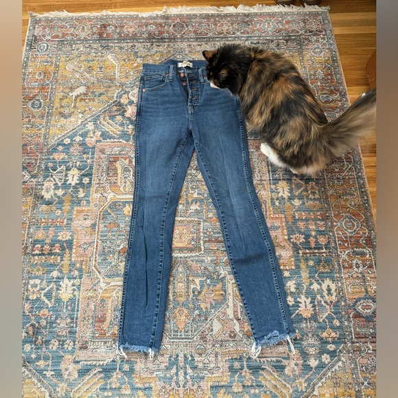 Madewell Denim - Madewell 10” high-rise skinny jeans
